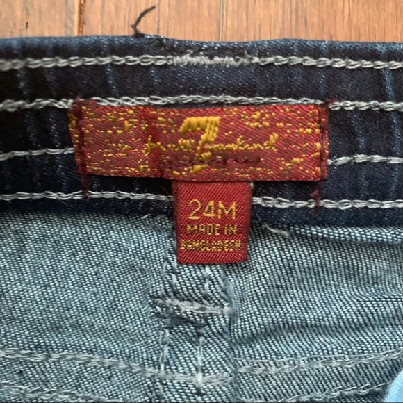 Infant 7 For All Mankind skinny jeans - Picture 6 of 7